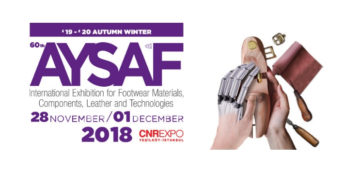 Expoziţia Internaţională de Materie Primă, Componente, Piele și Tehnologii pentru Industria Încălţămintei AYSAF 2018