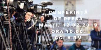 Prezentarea rezultatelor Expoziției naționale ”Fabricat în Moldova” 2019 și lansarea concursurilor ”Marca comercială a anului” și ”Premiul în domeniul calității”