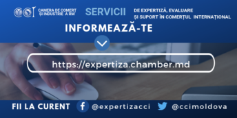 CCI a RM prezintă noua versiune a paginii dedicată ”Serviciilor de expertiză, evaluare și suport în comerțul internațional”