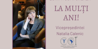 La mulți ani Vicepreședintei, dna Natalia Calenic!