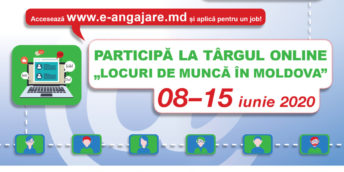 Participă la Târgul online al locurilor de muncă!