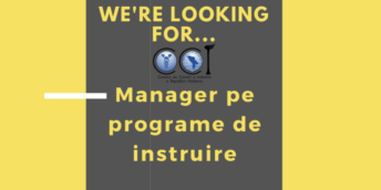 Angajăm Manager pe programe de instruire