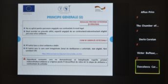 Sesiune de informare privind achizițiile publice conform regulilor UE