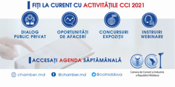 Agenda săptămânală a CCI a RM 01-05 martie 2021