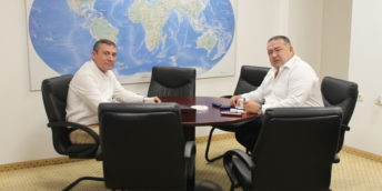 Valorificarea potențialului economic moldo-român, pe agenda întrevederii Președintelui CCI a RM cu cel al CCI România