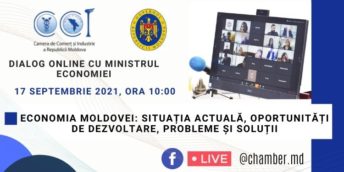 Dialog cu Ministrul Economiei „Economia Moldovei: Situația actuală, oportunități de dezvoltare, probleme și soluții”