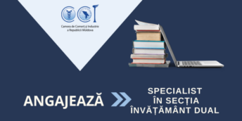 CCI angajează specialist principal în Secția Învățământ Dual