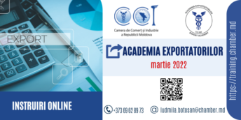 CCI a RM vă invită la Programul de instruire Academia Exportatorilor
