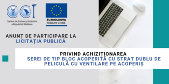 CCI a RM solicită oferte de preț privind achiziționarea serei de tip bloc acoperită cu strat dublu de peliculă cu ventilare pe acoperiș
