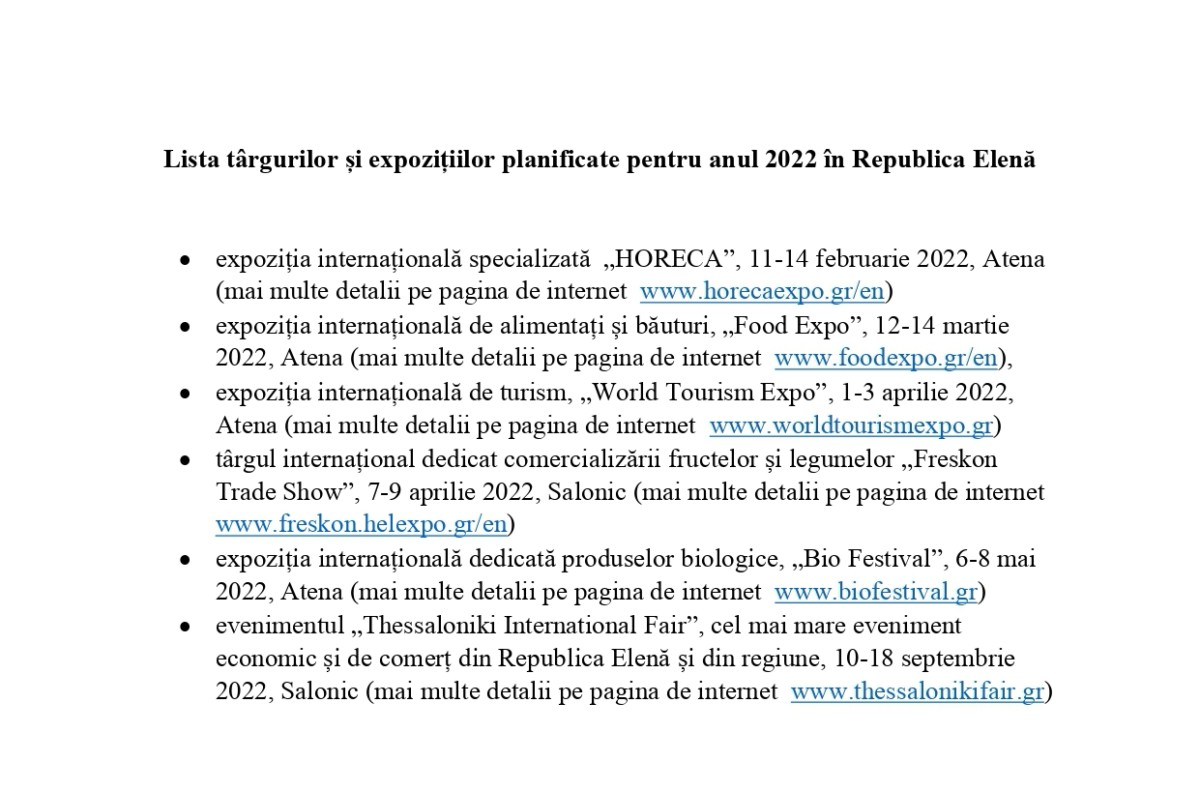 Lista principalelor târguri și expoziții planificate pentru anul 2022 în Republica Elenă (1)_page-0001
