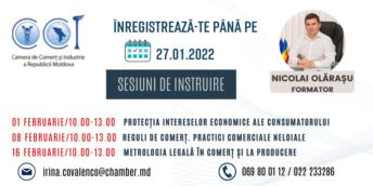 CCI a RM te invită la o serie de seminare în domeniul protecției consumatorului