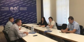 Conducerea CCI a avut o întrevedere de lucru cu Președintele Comisiei Naționale a Pieței Financiare