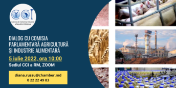 Membii CCI a RM sunt invitați la dialog cu Comisia Parlamentară Agricultură şi Industrie Alimentară
