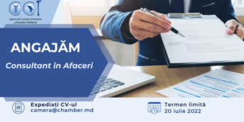 ANGAJĂM Consultant în Afaceri!