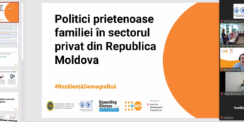 Peste 100 de membri ai Camerei de Comerț și Industrie au fost informați despre politicile prietenoase familiei la locul de muncă