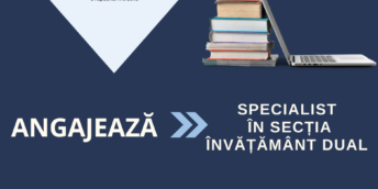 Anunț! CCI angajează specialist principal în Secția Învățământ Dual
