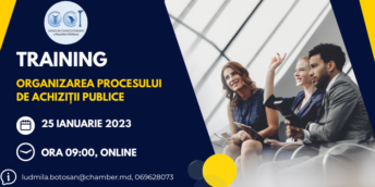 Seminar ”Organizarea procesului de achiziții publice”