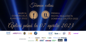 Termen extins de aplicare la Concursurile “Marca comercială a anului” și “Premiul pentru realizări în domeniul calității”