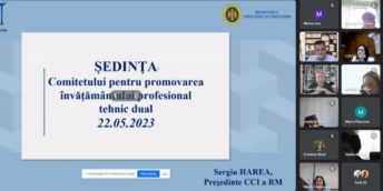 Comitetul pentru promovarea învățământului profesional tehnic dual s-a reunit într-o ședință de lucru