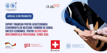 CCI a RM invită operatorii economici care împlementează învățământul profesional tehnic dual, să aplice la proiectul de suport financiar
