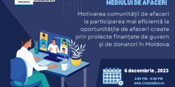 Atelier de lucru virtual de sensibilizare a mediului de afaceri