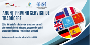 Anunț repetat  privind servicii de traducere!