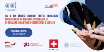 CCI a RM anunță concurs pentru selectarea formatorilor la realizarea programului de formare a maiștrilor-instructori ai unității