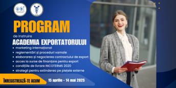 PROGRAM DE INSTRUIRE ”ACADEMIA EXPORTATORILOR”