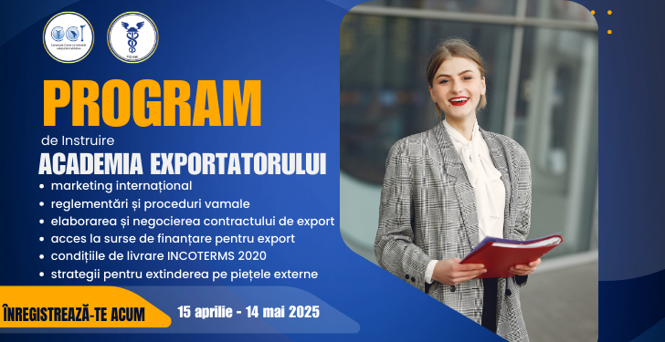 PROGRAM DE INSTRUIRE ”ACADEMIA EXPORTATORILOR”